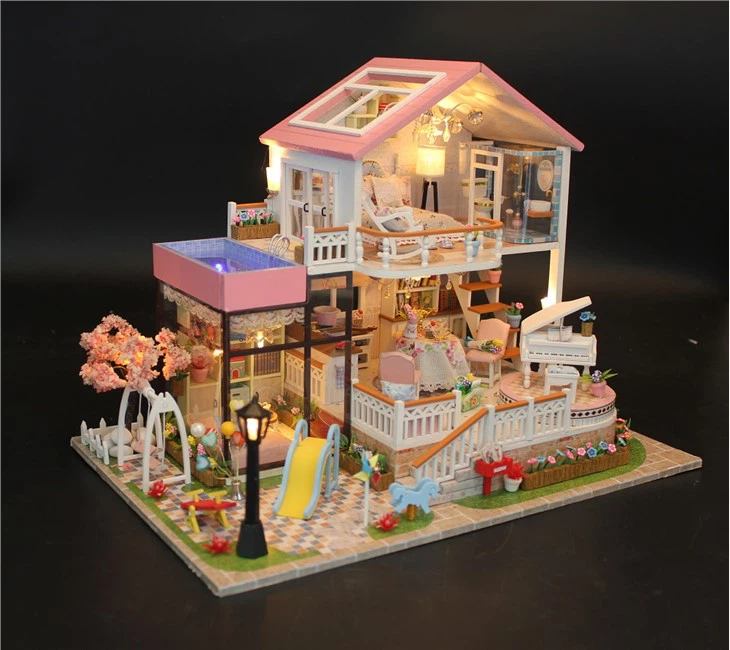Home Decor Big Size Doll House For Girls